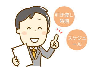 物件引き渡し条件の確認