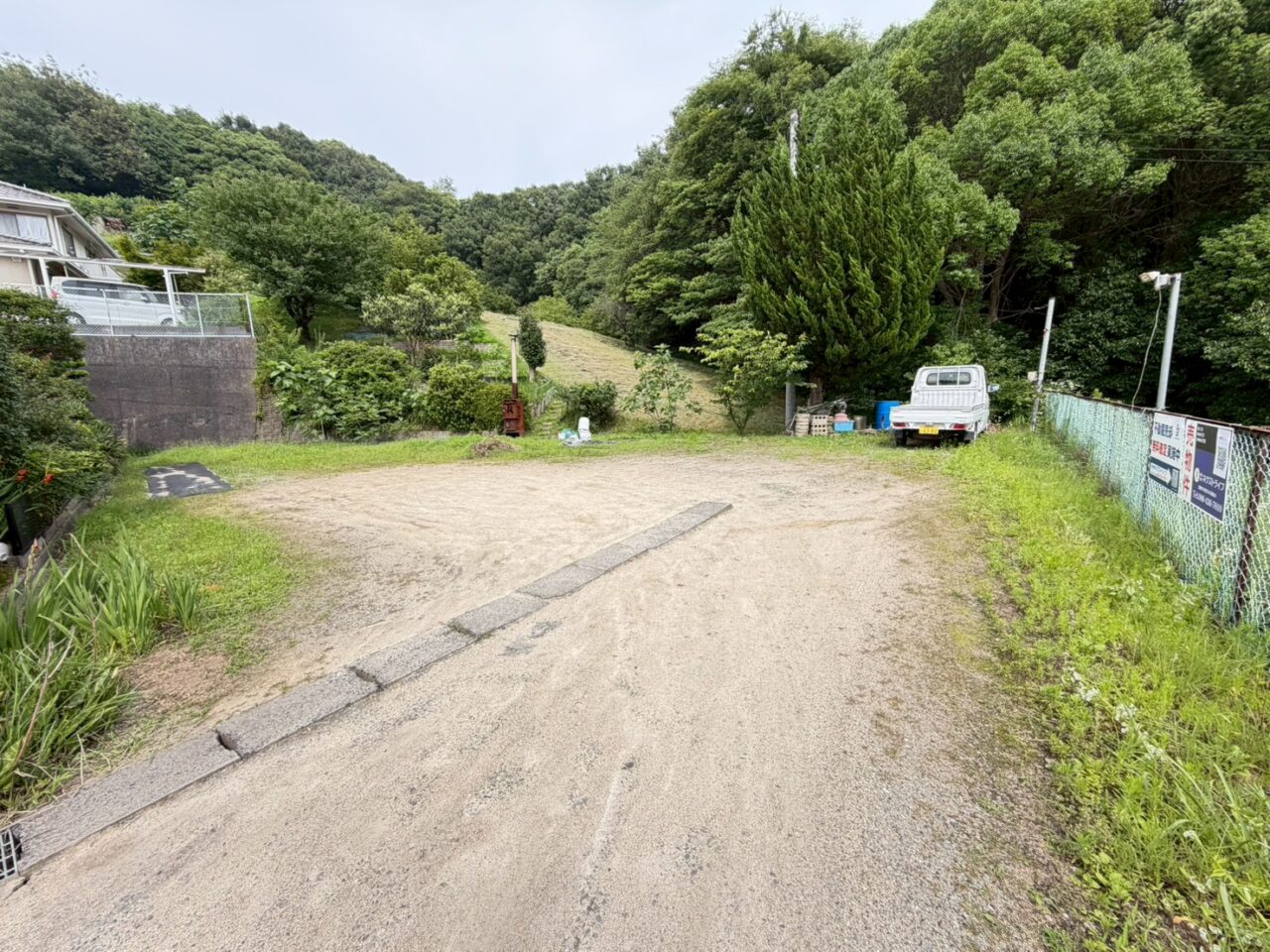 平屋を建築しても、十分に庭もとれます