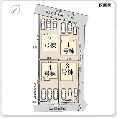 リーブルガーデン　倉敷・東富井第3新築住宅　1号棟 間取り図