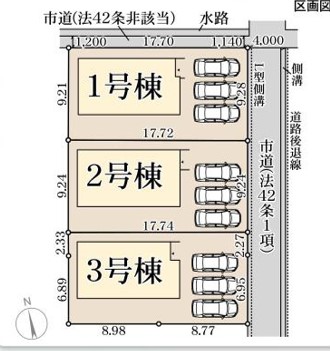 リーブルガーデン　倉敷市連島町西之浦新築住宅　1号棟 間取り図