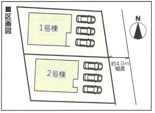 クレイドルガーデン　倉敷市中畝第18新築住宅　1号棟 間取り図