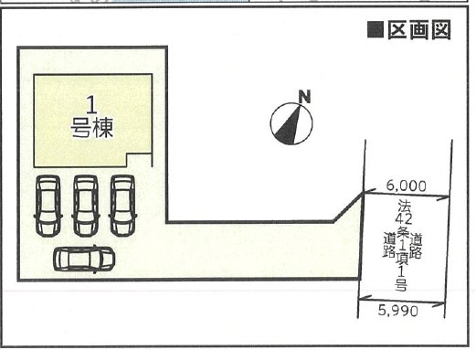 クレイドルガーデン　倉敷市玉島黒崎新町第3　新築住宅　1号棟 間取り図