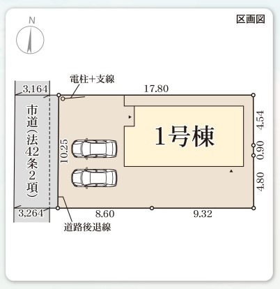 リーブルガーデン　倉敷市玉島乙島第13新築住宅　1号棟 間取り図
