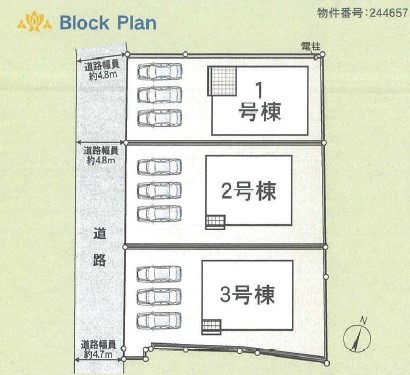 クレイドルガーデン　倉敷市林第19新築住宅　1号棟 間取り図