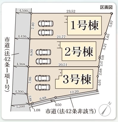 リーブルガーデン　倉敷市黒崎新築住宅　3号棟 間取り図