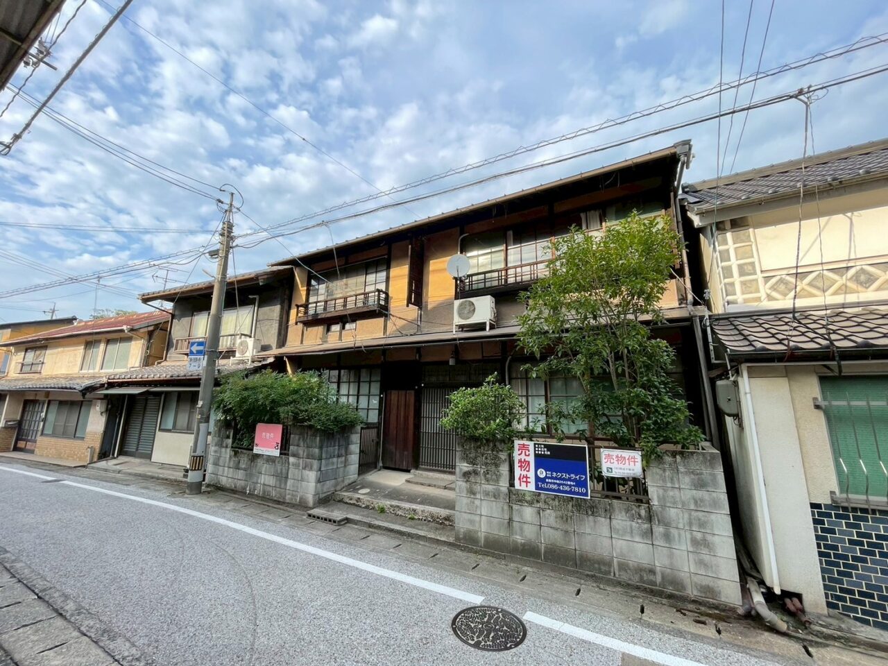 【倉敷市玉島阿賀崎　土地】玉島街並み保存地区内の土地