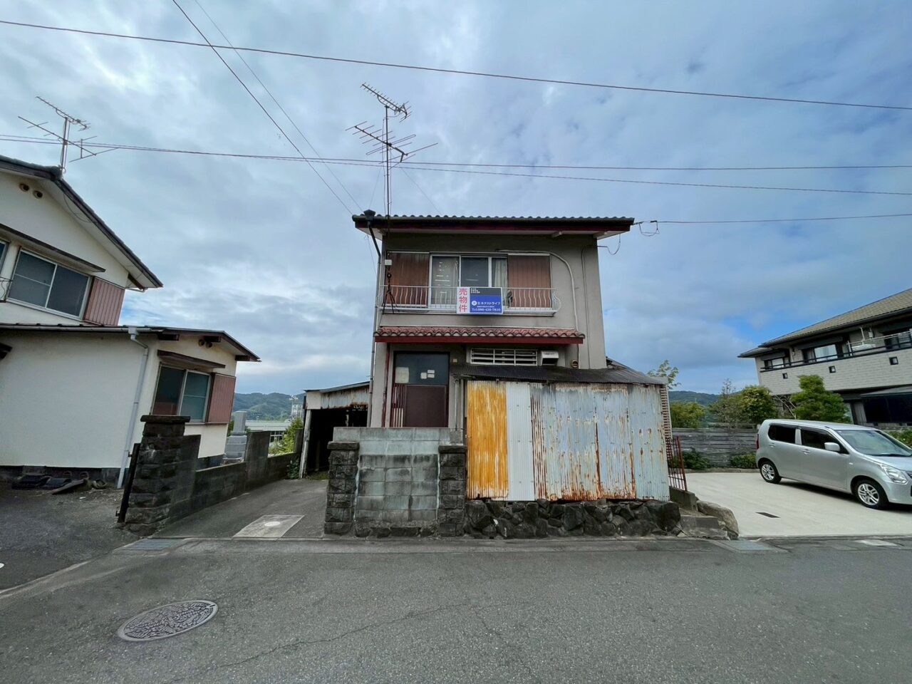 【倉敷市玉島柏島 中古住宅】高台の立地であり、水害の心配無し!コンパクトな住宅!仲介手数料不要!