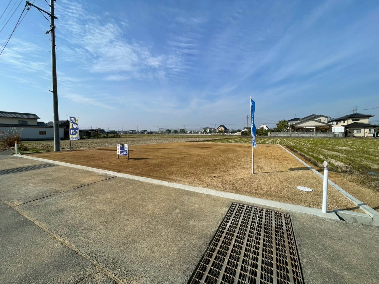 ゆとりのある区画で隣家との距離もしっかり確保。建て方によっては、採光も風通しも良好なプランが実現できます。静かな住宅地で、理想の暮らしが叶います。