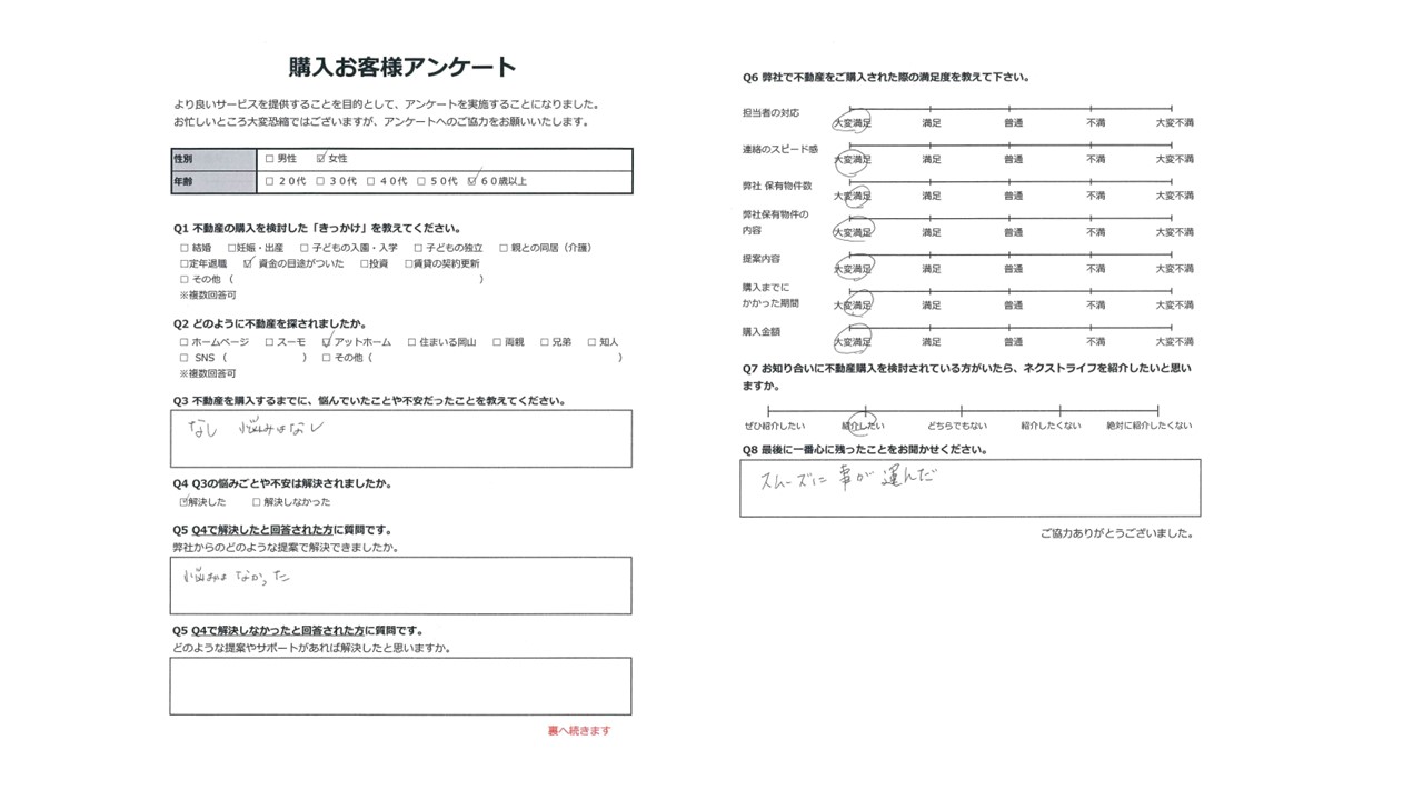 岡山市北区横井上　中古住宅