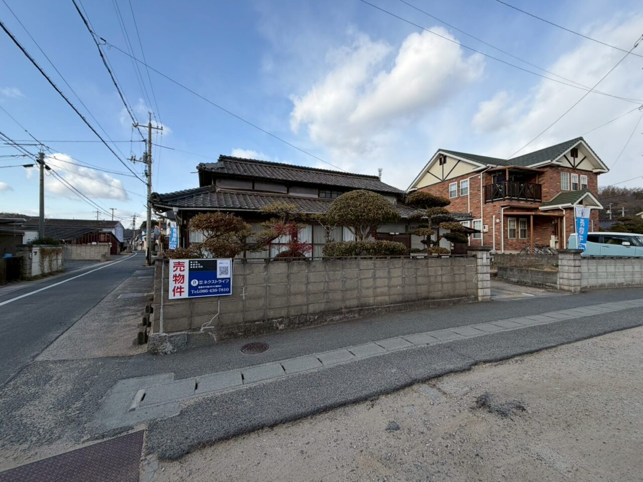 【倉敷市玉島勇崎土地】日当たり良好な土地！角地土地！