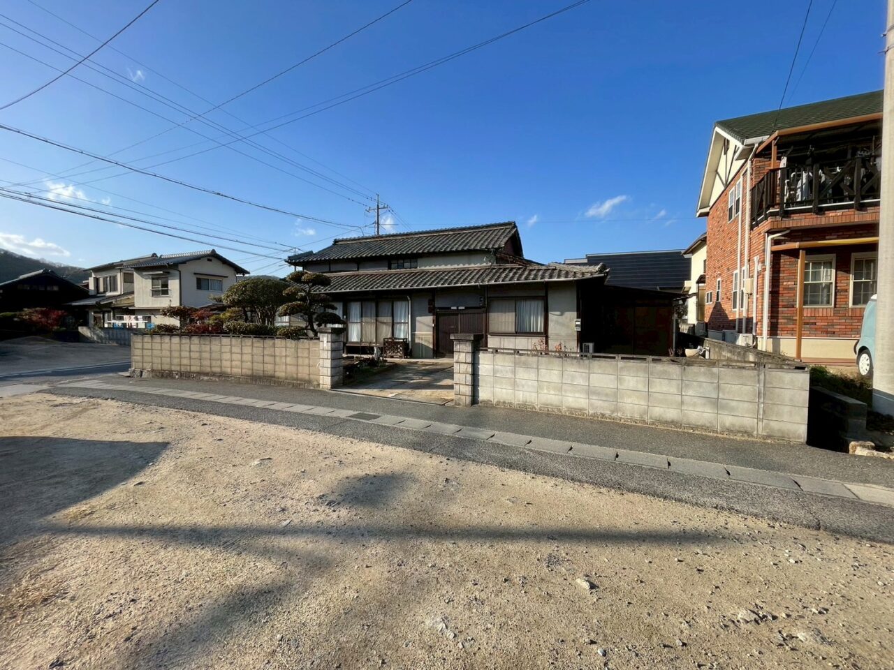 【倉敷市玉島勇崎】日当たり良好な土地！角地土地！