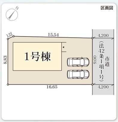 リーブルガーデン　倉敷福田町古新田第11新築住宅　1号棟 間取り図