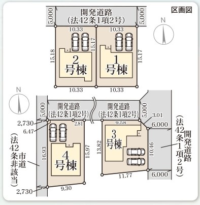 リーブルガーデン　倉敷市中畝2丁目第4新築住宅　4号棟 間取り図
