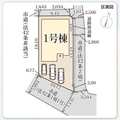 リーブルガーデン　倉敷酒津第10新築住宅　1号棟 間取り図