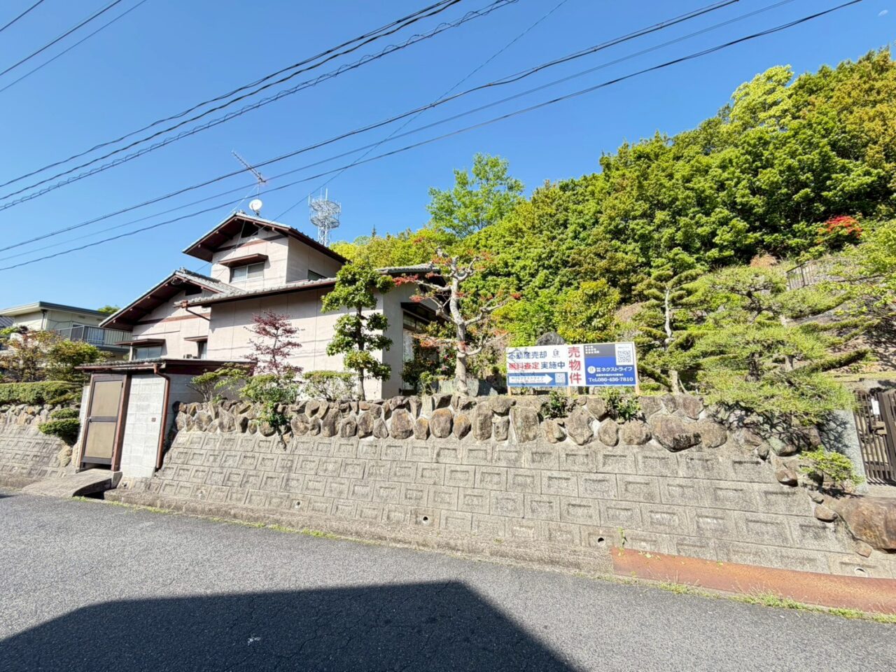 【浅口市鴨方町鴨方　中古住宅】閑静な高台の住宅地