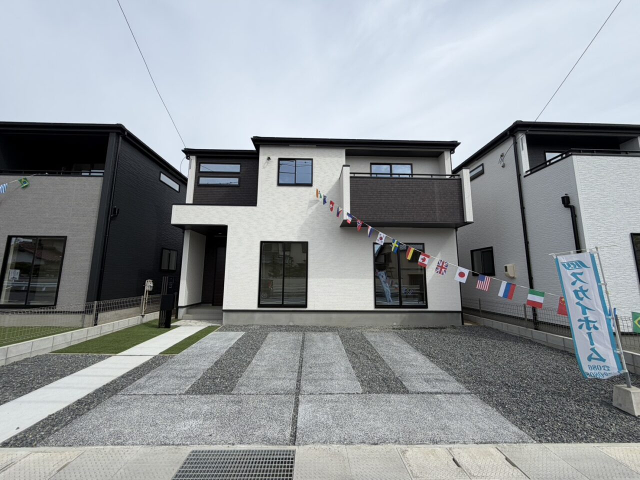 グラファーレ　倉敷市中庄団地新築住宅　2号棟