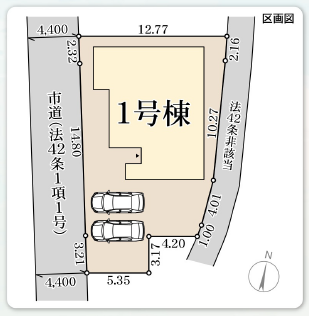 リーブルガーデン　倉敷中庄第15新築住宅　1号棟 間取り図