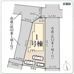 リーブルガーデン　児島柳田町新築住宅　1号棟 間取り図