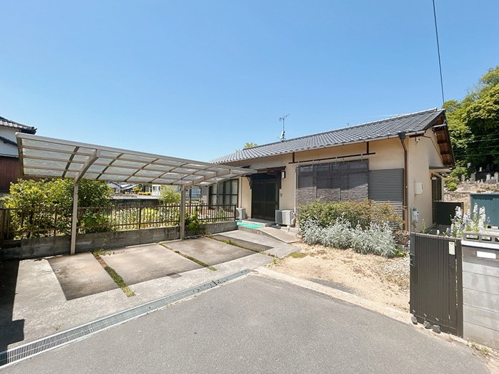 【倉敷市西岡　中古住宅】国道429号線へも出やすい立地の平屋建てです！マルナカまで車で約2分！